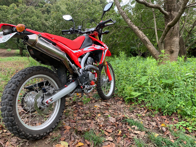 CRF250用　SP忠男パワーボックスサイレンサー、パワーボックスパイプ