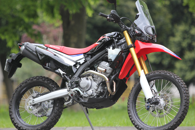 Crf250 Rally 忠さんが陣頭指揮をとってマフラーを開発していく実際のストーリー