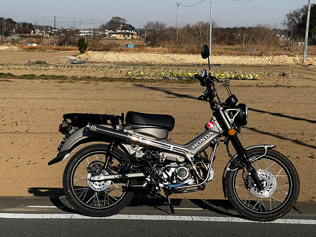 CT125 マフラー sp忠男 ja65 新型 ハンターカブ ピュアスポーツ