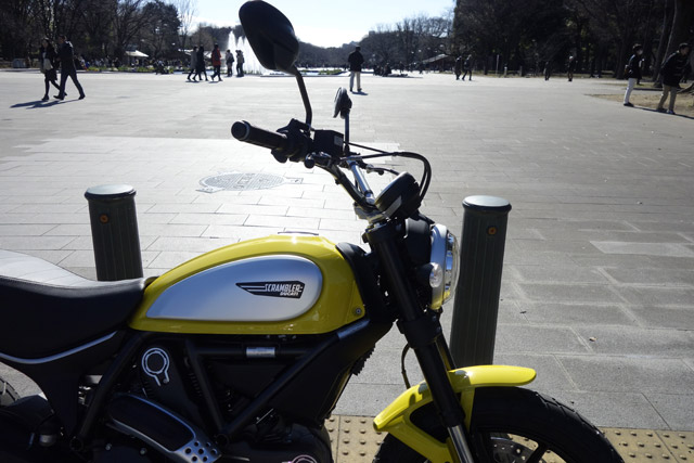 DUCATI¥¹¥¯¥é¥ó¥Ö¥é¡¼¤¬¤ä¤Ã¤Æ¤¤¿¡ª ³«È¯Ê³Æ®µ
