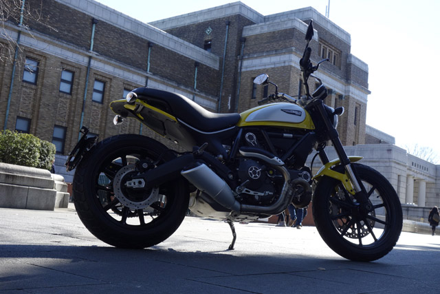 DUCATI¥¹¥¯¥é¥ó¥Ö¥é¡¼¤¬¤ä¤Ã¤Æ¤¤¿¡ª ³«È¯Ê³Æ®µ