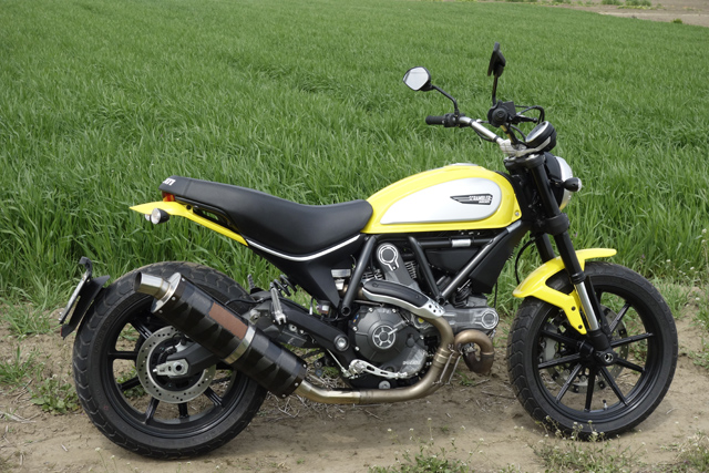 DUCATI¥¹¥¯¥é¥ó¥Ö¥é¡¼¤¬¤ä¤Ã¤Æ¤¤¿¡ª ³«È¯Ê³Æ®µ