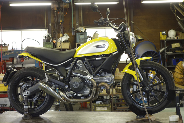 DUCATI¥¹¥¯¥é¥ó¥Ö¥é¡¼¤¬¤ä¤Ã¤Æ¤¤¿¡ª ³«È¯Ê³Æ®µ