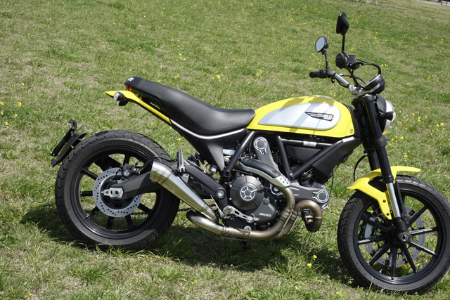 DUCATI¥¹¥¯¥é¥ó¥Ö¥é¡¼¤¬¤ä¤Ã¤Æ¤¤¿¡ª ³«È¯Ê³Æ®µ