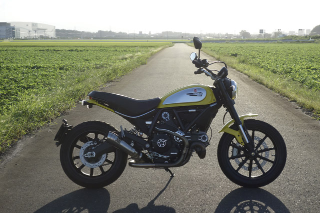DUCATI¥¹¥¯¥é¥ó¥Ö¥é¡¼¤¬¤ä¤Ã¤Æ¤¤¿¡ª ³«È¯Ê³Æ®µ