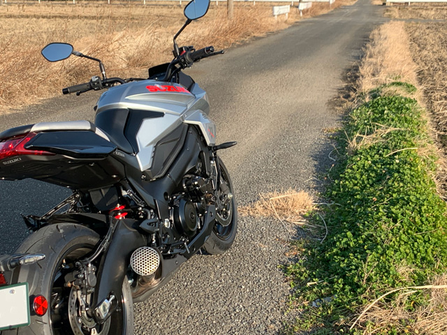 SUZUKI KATANA (2BL-GT79B) POWERBOXメガホン ステンレス ｜SP