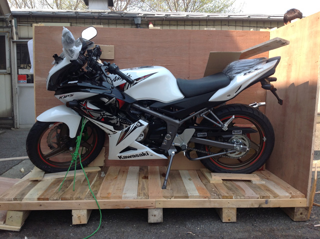 Ninja150RR ¥¸¥ã¥Ã¥«¥ë¥Á¥ã¥ó¥Ð¡¼ÊÔ