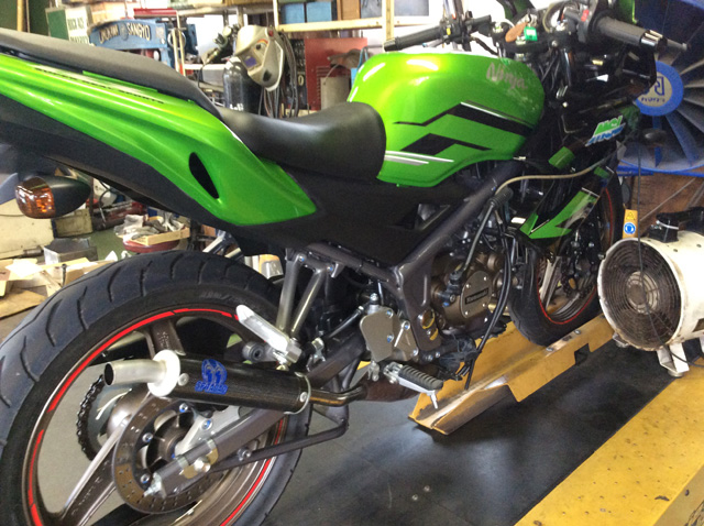 Ninja150RR（KR15）ジャッカルチャンバー ※ご注文前に納期をお