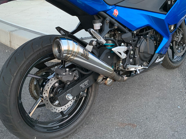 ninja250/400 18年モデルSP忠男　エキゾーストパイプ