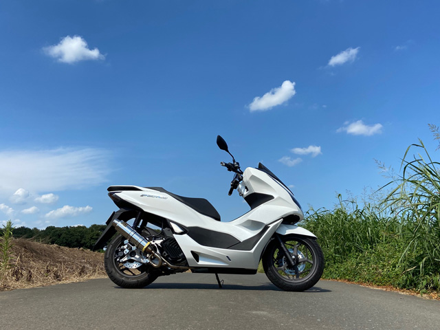 PCX160 2021~ | 忠さんが陣頭指揮をとってマフラーを開発して