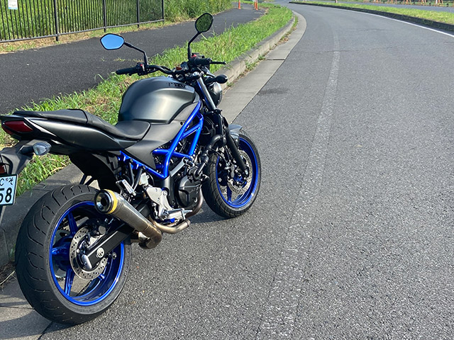 SV650ABS 22 PIPE | 忠さんが陣頭指揮をとってマフラーを開発し