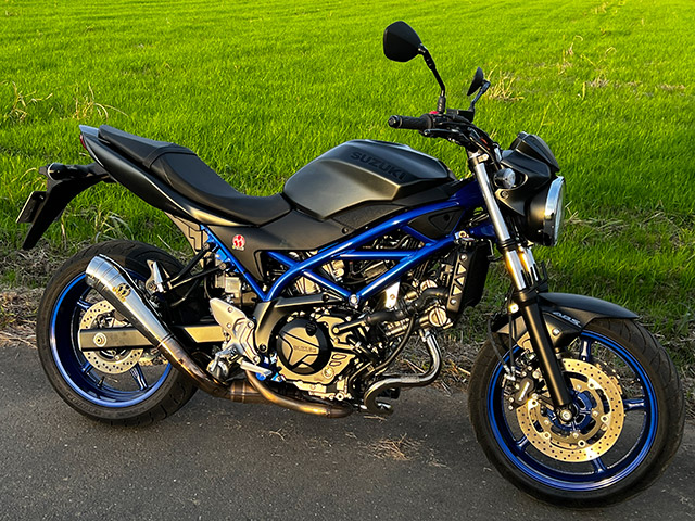 SV650ABS 22 PIPE | 忠さんが陣頭指揮をとってマフラーを開発していく ...