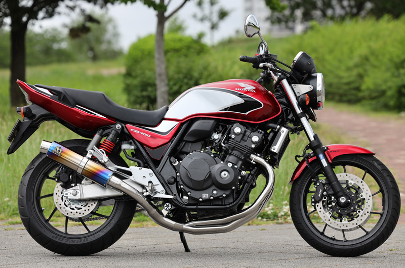 CB400SF NC42  SP忠雄２本出し　フルエキ・マフラー