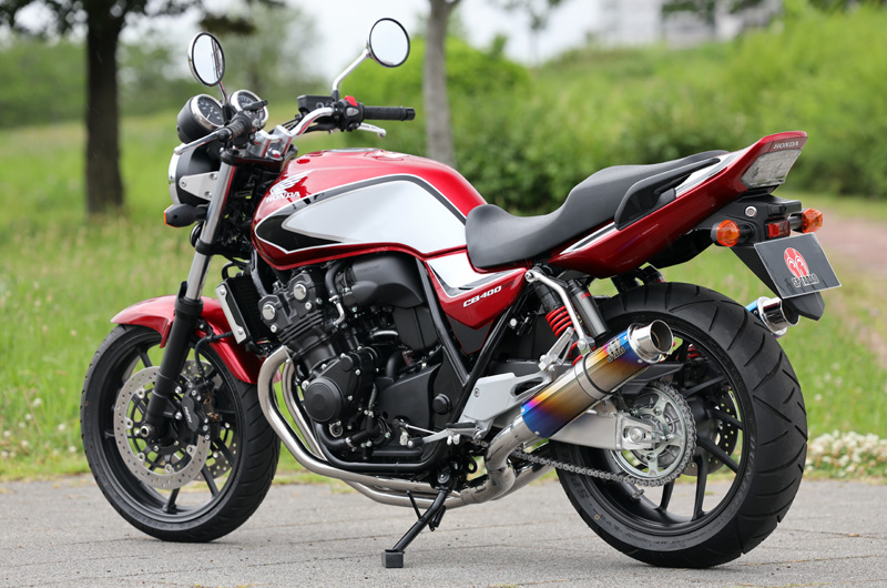 CB400SB/SF(NC42) SP忠男ツーテールマフラー不足品はありますでしょうか