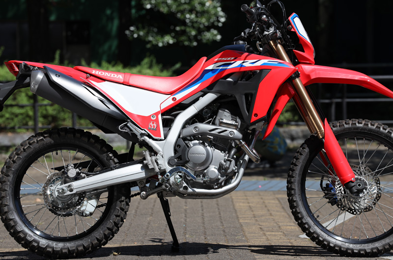 21-'22CRF250L POWERBOX パイプ(2BK-MD47) ※8BK-MD47には適合しません