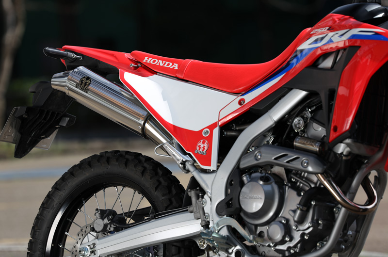 CRF250ラリー サイレンサーカバー K1T ホンダ 純正  バイク 部品 MD47 マフラーヒートガード 割れ欠け無し コンディション良好 品薄 車検 Genuine:22218818