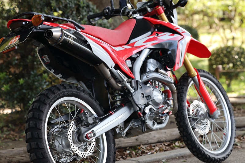 HONDA / 17~CRF250L/M (2BK-MD44) POWERBOX チタン＆カーボン ...