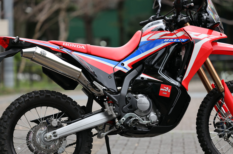 CRF250RALLY　’21-’22（2BK-MD47）POWERBOXサイレンサー　※8BK-MD47には適合しません-SP忠男 |  オリジナルマフラー公式ストア