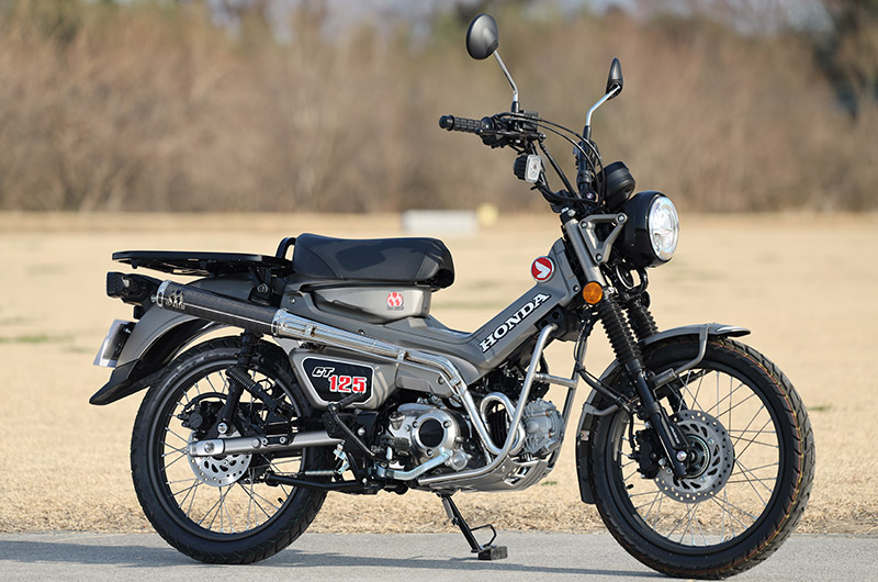 CT125　(JA55)SP忠男ピュアスポーツカーボンマフラー美品