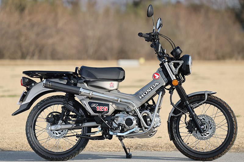 CT125 マフラー sp忠男 ja65 新型 ハンターカブ ピュアスポーツ