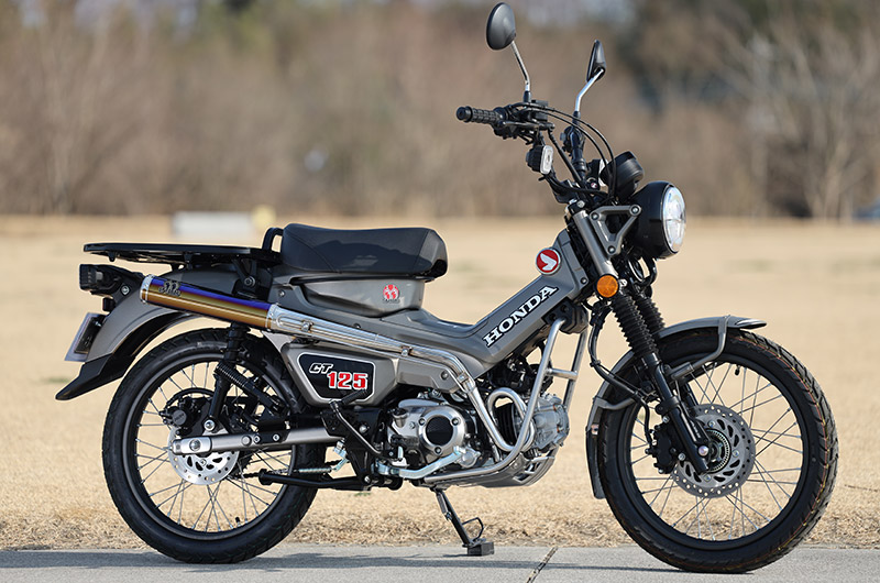 CT125 マフラー sp忠男 ja65 新型 ハンターカブ ピュアスポーツ