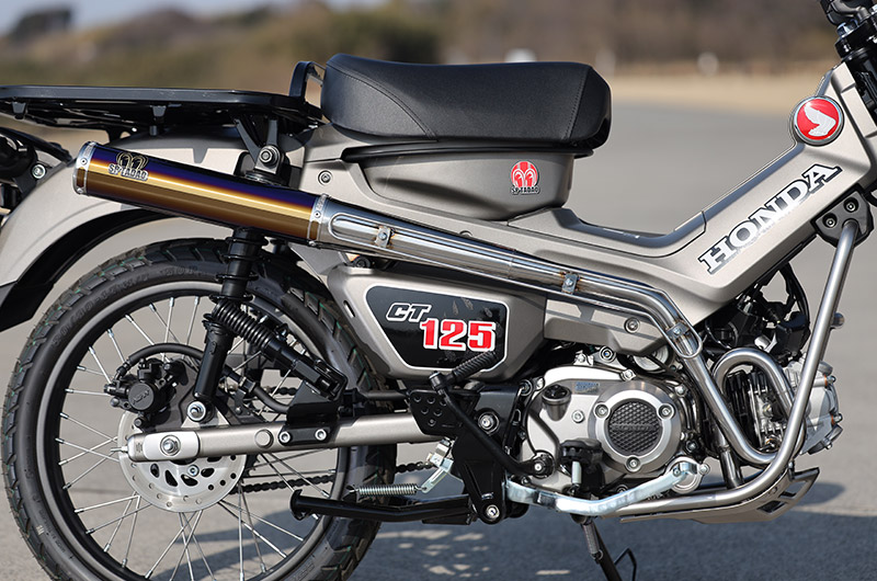 CT125 マフラー sp忠男 ja65 新型 ハンターカブ ピュアスポーツ