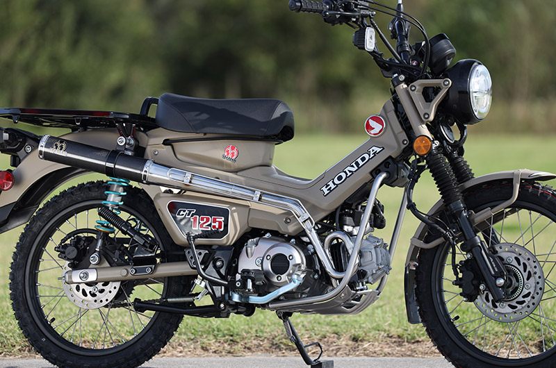 CT125　(JA55)SP忠男ピュアスポーツカーボンマフラー美品