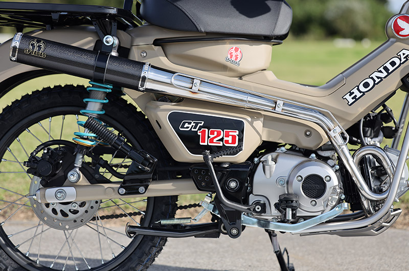 CT125　(JA55)SP忠男ピュアスポーツカーボンマフラー美品