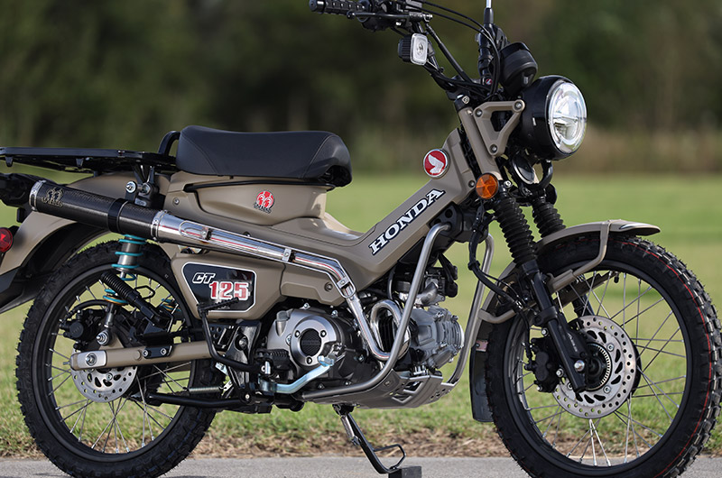 CT125　(JA55)SP忠男ピュアスポーツカーボンマフラー美品