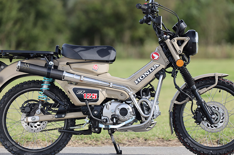 CT125　(JA55)SP忠男ピュアスポーツカーボンマフラー美品