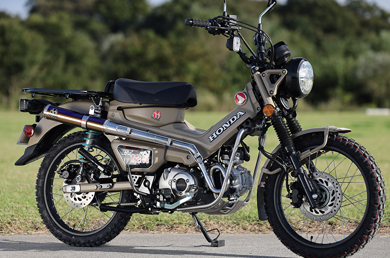 CT125　(JA55)SP忠男ピュアスポーツカーボンマフラー美品