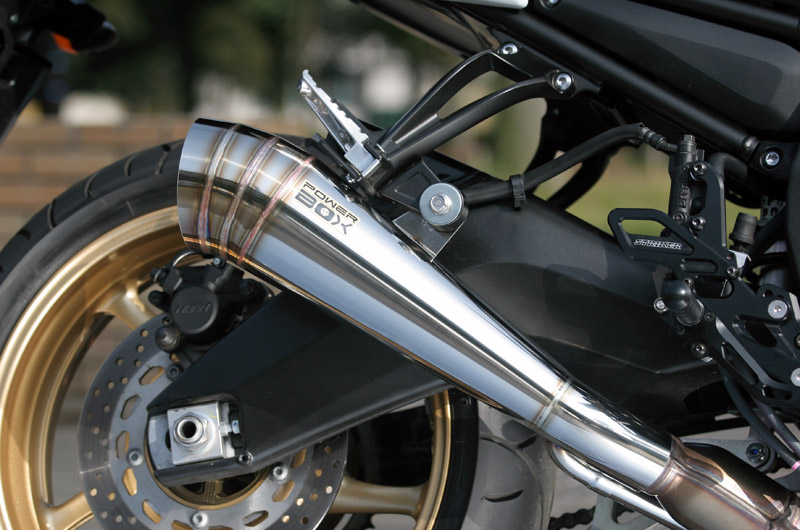 YAMAHA FZ8（RN255）POWERBOX| SP忠男オリジナルマフラー