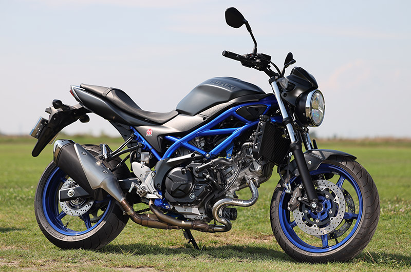SV650ABS/X ABS POWERBOX パイプ チタンソリッド