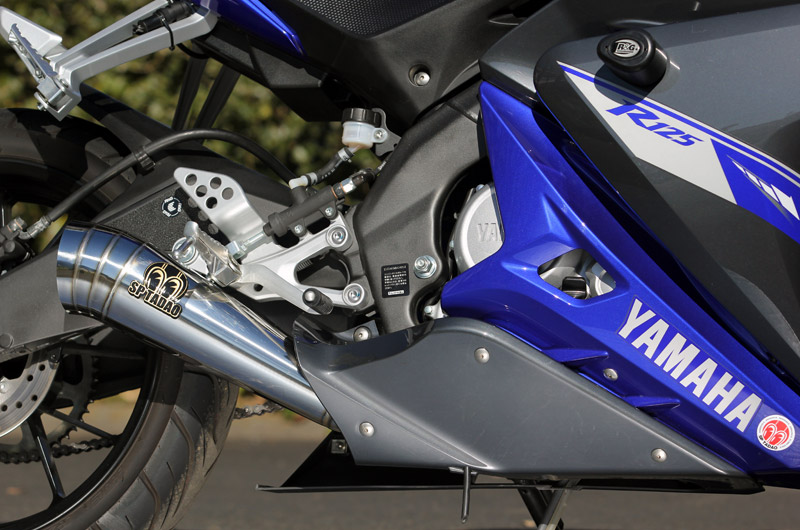 YZF-R125  希少プレスト正規輸入　SP忠男マフラー装着