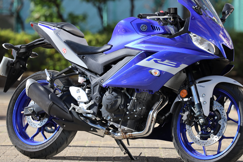 Diez crecimiento cometer YAMAHA / 2018~YZF-R3(2BL-RH13J) POWERBOX パイプ | SP忠男オリジナルマフラー