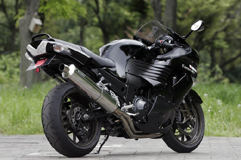 Kawasaki Zzr1400 Puresport Onetail Ti 90db Sp忠男オリジナルマフラー