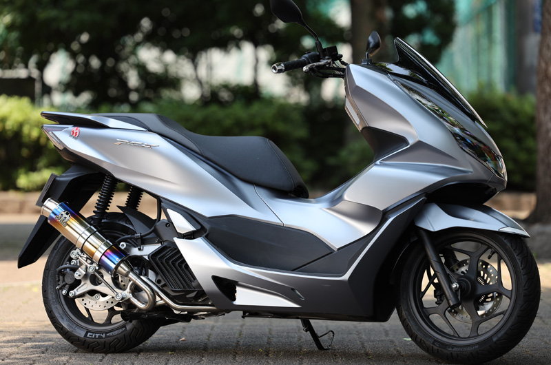 HONDA 2021~PCX (2BJ-JK05) PURESPORT“S”チタンブルー | SP忠男 ...