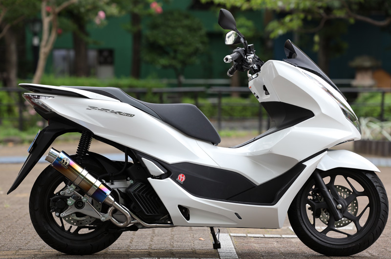 新品 PCX160 バイクマフラー KF47 22racing ステンレス